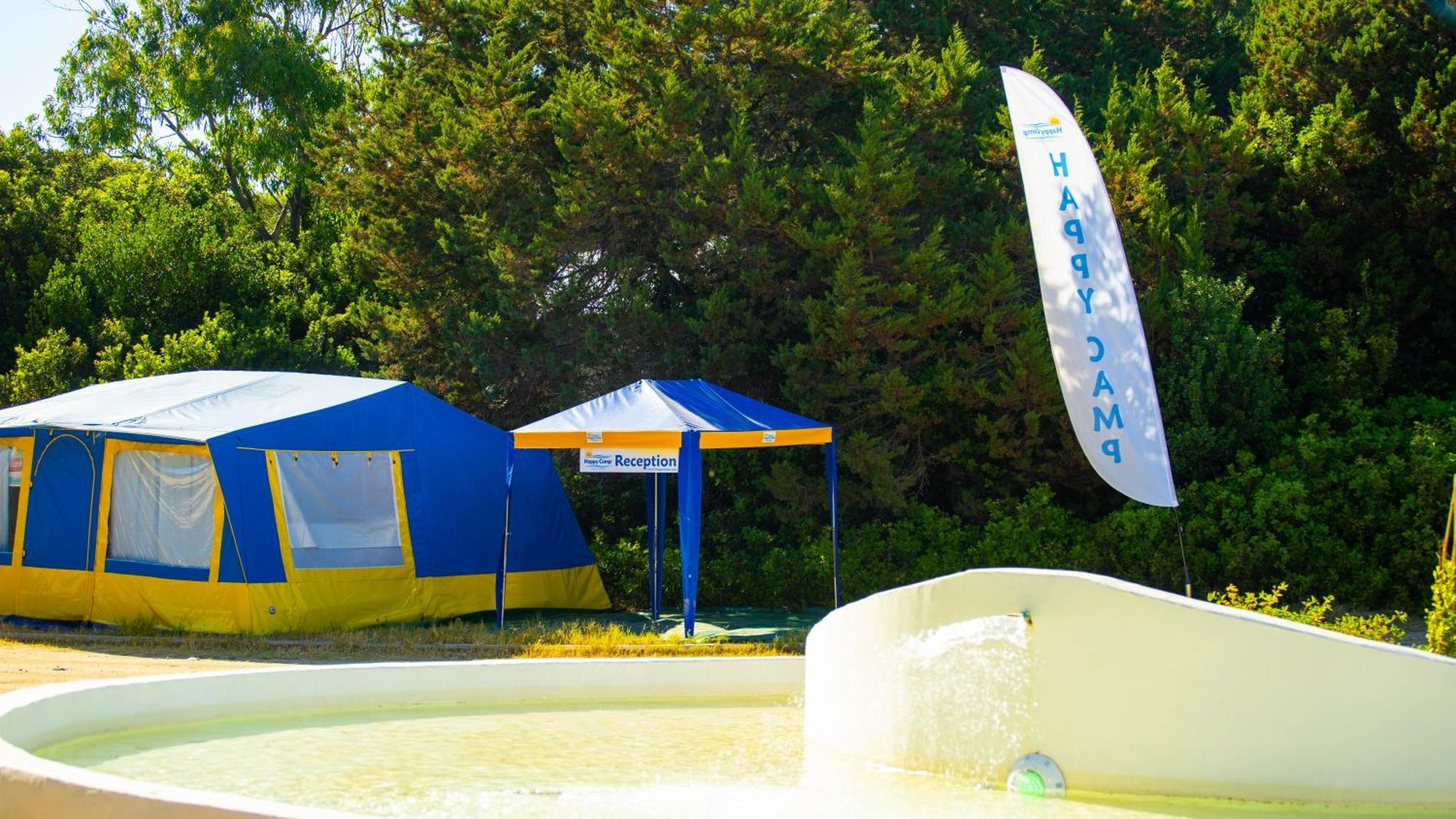 Happy Camp Mobile Homes In Camping Village Baia Paradiso Badesi Luaran gambar